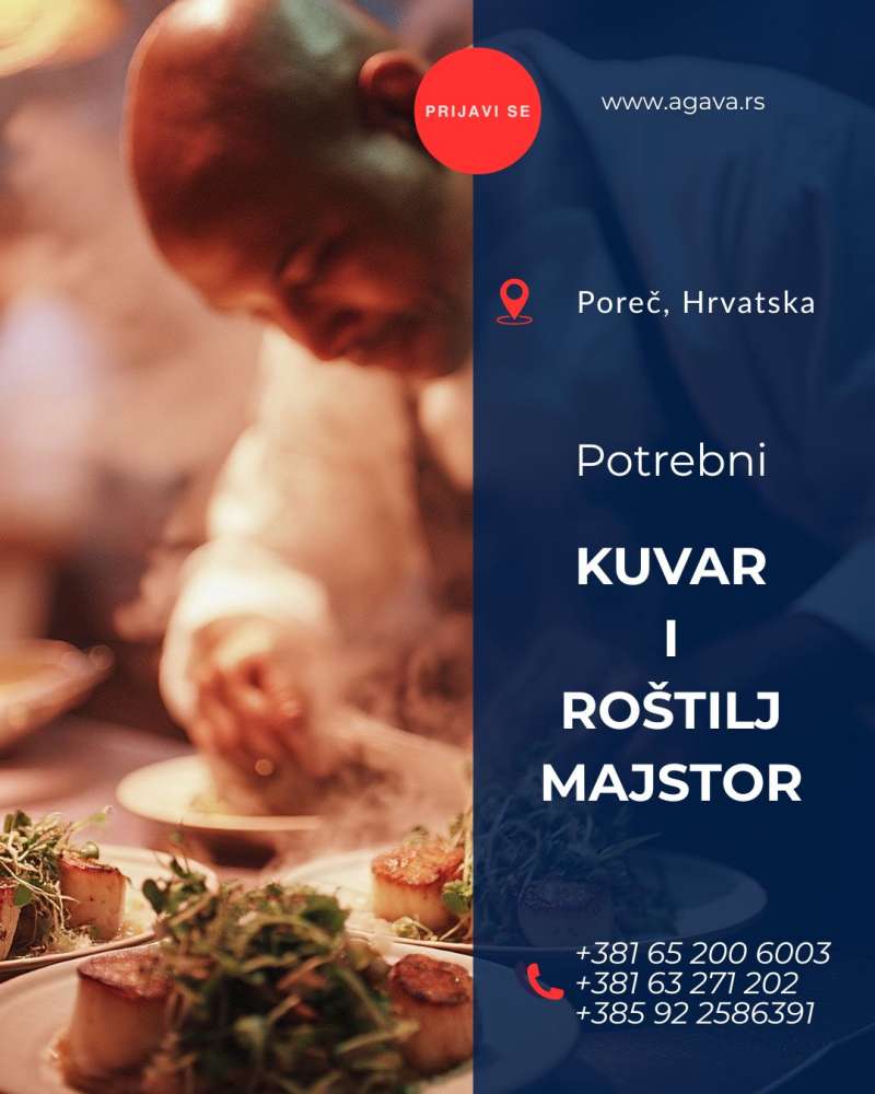 Tražimo radnike u ribljem restoranu